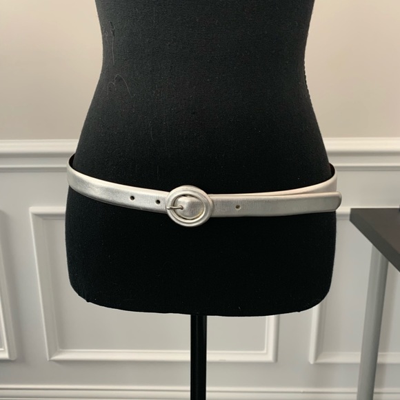 Lauren Ralph Lauren Silver Belt - Picture 2 of 4